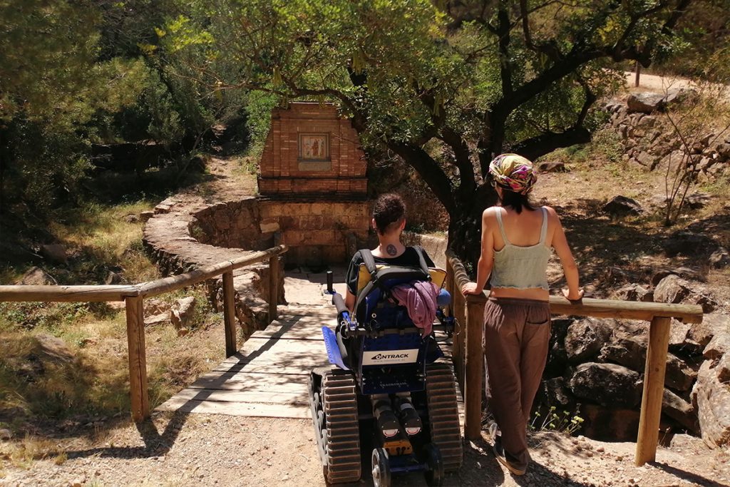 Parada en el camino para disfrutar del paisaje