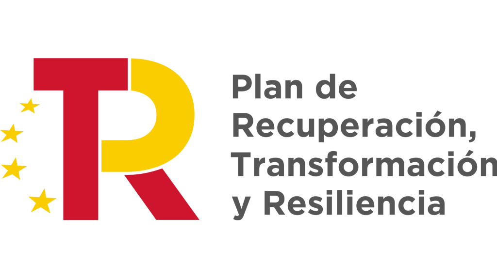 logo plan de recuperación, transformación y resiliencia