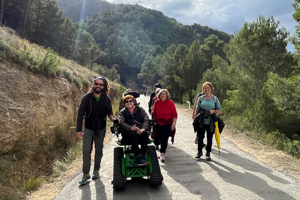 foto de grupo contentos tras la ruta