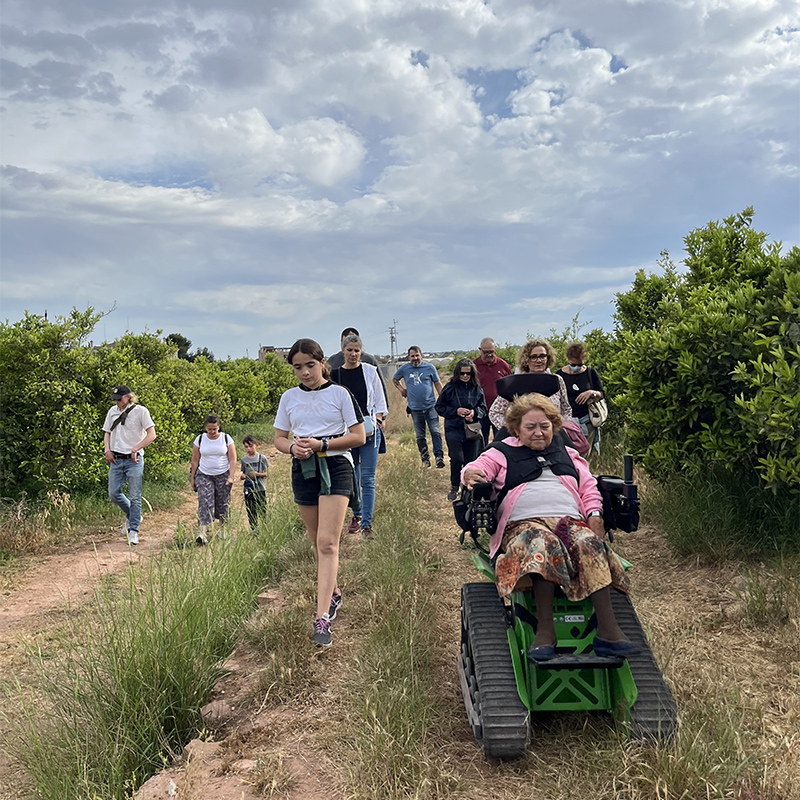 Excursión familiar por la huerta